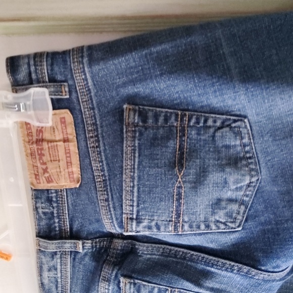 Express precision fit jeans, sz 1/2 s, like new - Picture 1 of 5